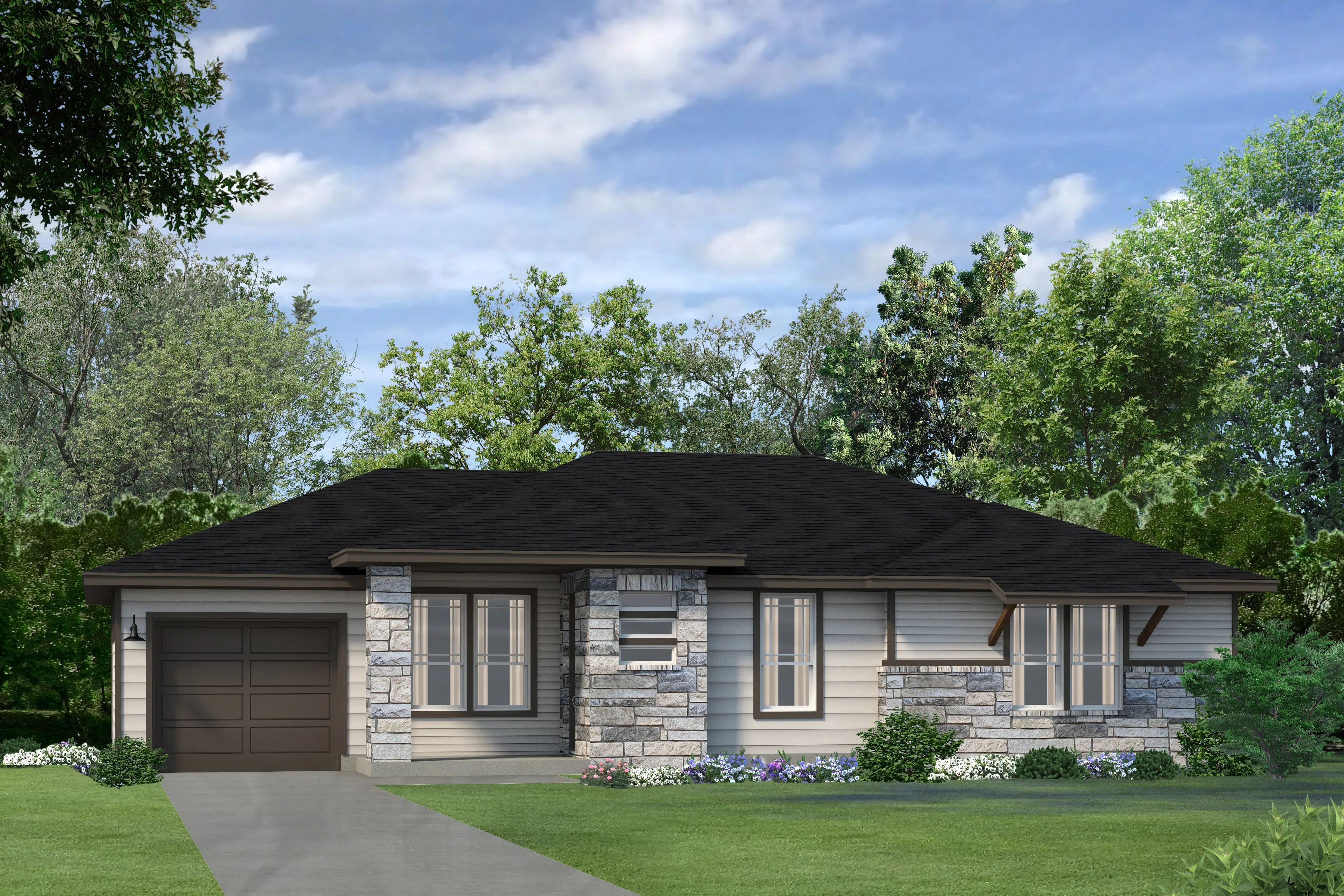 Kissing Tree Modern New House