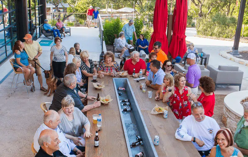 Independence Hall biergarten