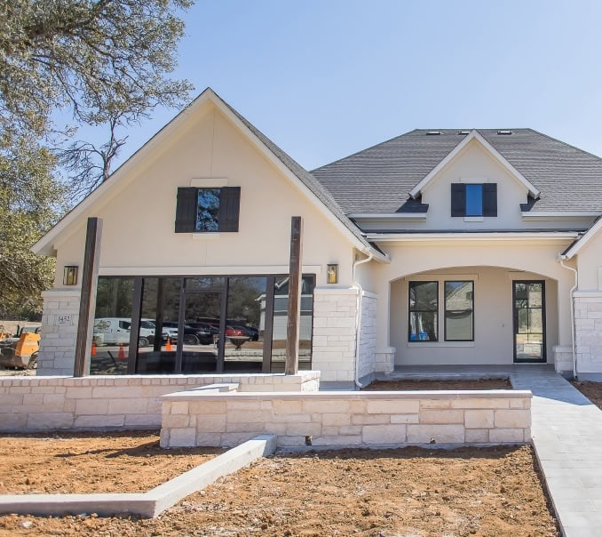 Kissing Tree Model Home Front Exterior