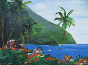 Painting by Catherine Lotz
